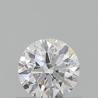 0.4 Carat Round D VS2 VG GIA Natural Diamond