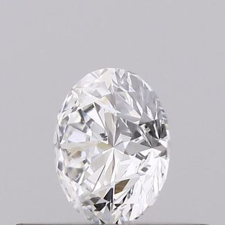 0.33 Carat Round E SI1 EX GIA Natural Diamond