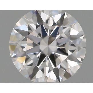 0.35 Carat Round D VS1 EX VG GIA Natural Diamond