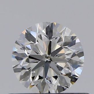 0.45 Carat Round H VS2 VG GD GIA Natural Diamond