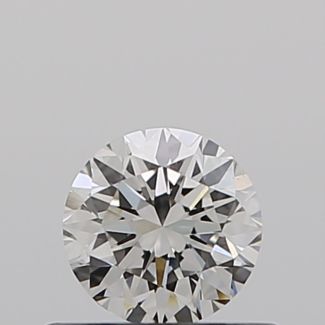 0.40 Carat Round I VVS2 VG GIA Natural Diamond