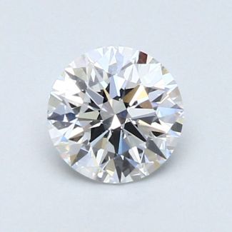 0.71 Carat Round D VS2 EX GIA Natural Diamond