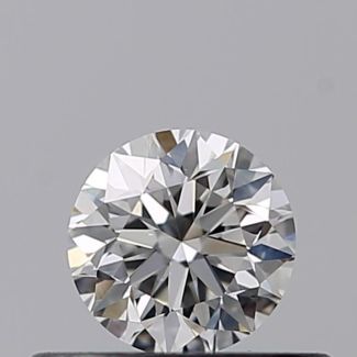 0.30 Carat Round F VS1 VG EX GIA Natural Diamond