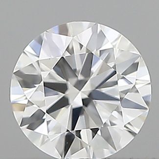 0.3 Carat Round E VVS2 EX VG GIA Natural Diamond