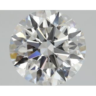 1.5 Carat Round F VS1 EX GIA Natural Diamond