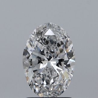 1.31 Carat Oval E SI2 - EX VG HRD Natural Diamond