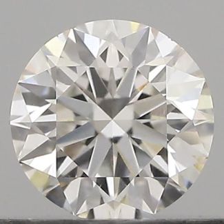 0.40 Carat Round G VS2 EX VG GIA Natural Diamond