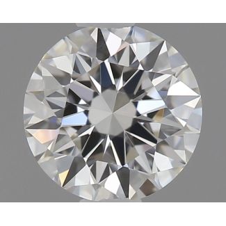 0.42 Carat Round G IF EX GIA Natural Diamond