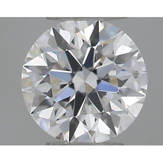 0.23 Carat Round D VVS1 EX GIA Natural Diamond