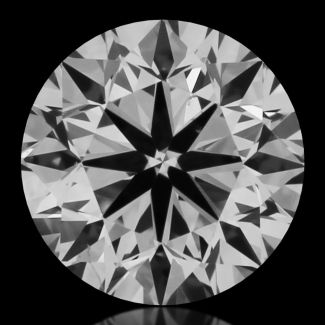 0.37 Carat Round D VVS2 VG GIA Natural Diamond