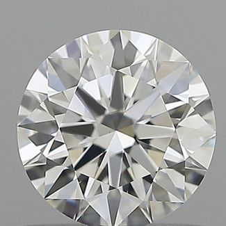 0.55 Carat Round G VVS2 EX GIA Natural Diamond