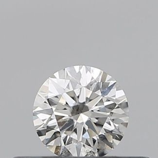 0.23 Carat Round E SI2 EX GIA Natural Diamond