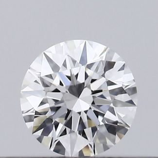 0.2 Carat Round D IF EX VG GIA Natural Diamond