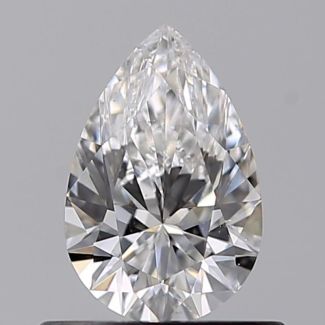 0.50 Carat Pear D VS2 - VG GIA Natural Diamond