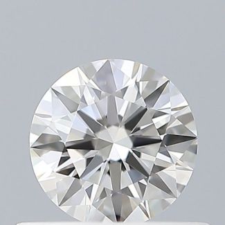 0.4 Carat Round E VS2 EX GIA Natural Diamond