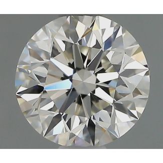 1.0 Carat Round H VVS2 EX IGI Natural Diamond