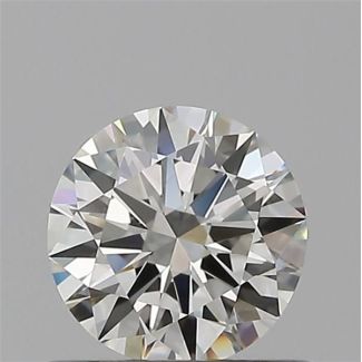 0.50 Carat Round H IF EX IGI Natural Diamond