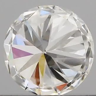 0.52 Carat Round G VVS2 EX GIA Natural Diamond