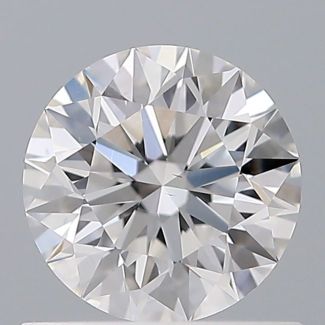 0.59 Carat Round D VS1 EX GIA Natural Diamond