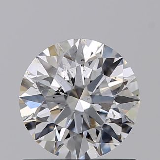 0.71 Carat Round D SI1 EX GIA Natural Diamond