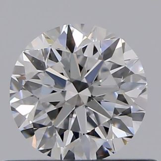 0.46 Carat Round D VS1 VG EX GIA Natural Diamond