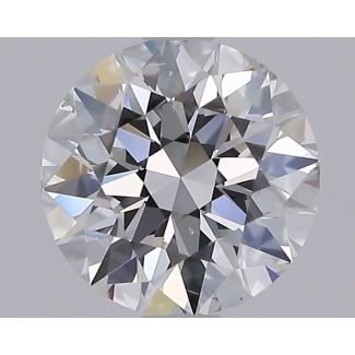 1.0 Carat Round E SI1 EX GIA Natural Diamond