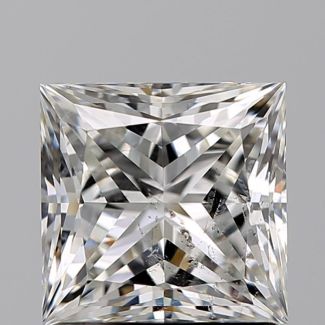 1.32 Carat Princess H SI2 - EX VG GIA Natural Diamond