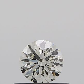 0.30 Carat Round K VS2 EX GIA Natural Diamond