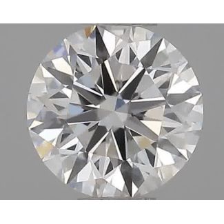 0.70 Carat Round G VVS1 EX GIA Natural Diamond