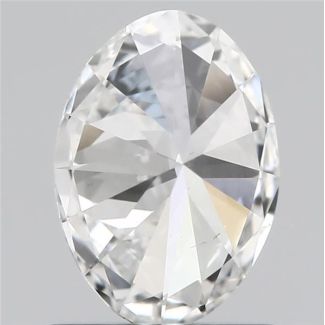 0.80 Carat Oval F VS1 - EX GIA Natural Diamond