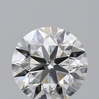 0.70 Carat Round I VS2 VG EX GIA Natural Diamond