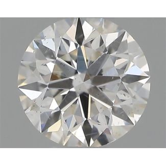 0.31 Carat Round G SI2 EX GIA Natural Diamond