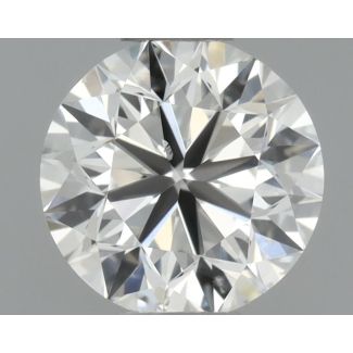 0.5 Carat Round F SI1 VG EX GIA Natural Diamond