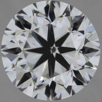 1.00 Carat Round E VVS1 VG EX GIA Natural Diamond