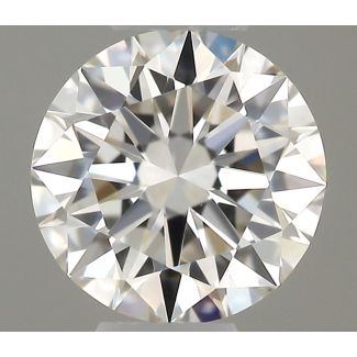 0.3 Carat Round E VVS1 EX GIA Natural Diamond