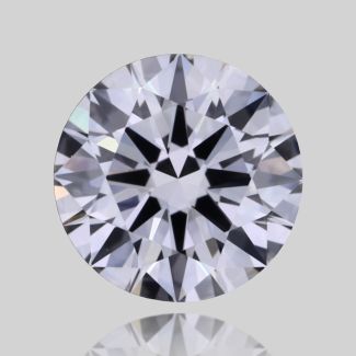 0.35 Carat Round H VVS1 EX GIA Natural Diamond