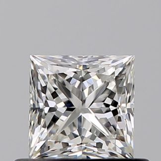 0.50 Carat Princess H VS1 - EX VG GIA Natural Diamond