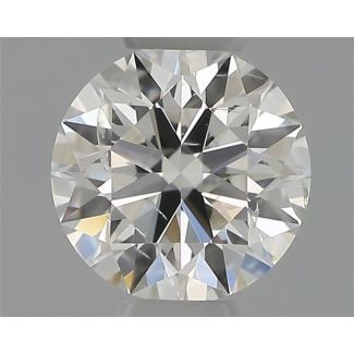 0.30 Carat Round G SI2 EX GIA Natural Diamond