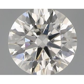 0.30 Carat Round H SI2 EX VG IGI Natural Diamond