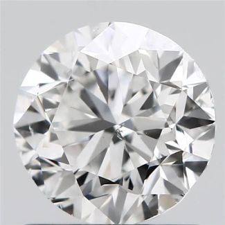 1.00 Carat Round E SI2 G EX VG GIA Natural Diamond