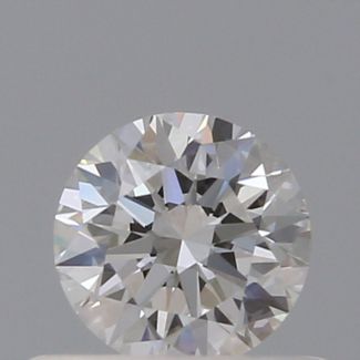 0.40 Carat Round E VVS1 EX GIA Natural Diamond