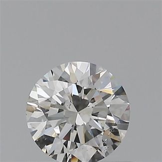 0.40 Carat Round G SI1 EX VG GIA Natural Diamond