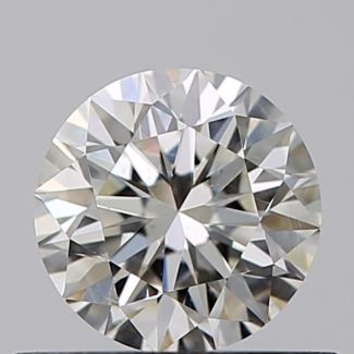 0.45 Carat Round I SI1 VG EX GIA Natural Diamond