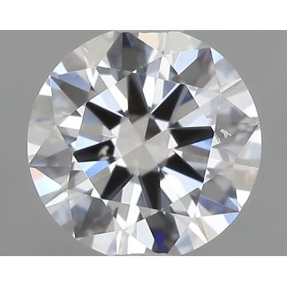 0.5 Carat Round D VS2 EX VG GIA Natural Diamond