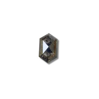 2.54 Carat Hexagonal Black - GD NONE Natural Diamond