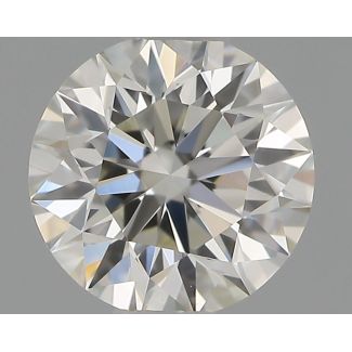 0.51 Carat Round H IF EX IGI Natural Diamond