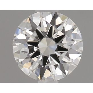 0.21 Carat Round G IF EX GIA Natural Diamond