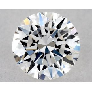 0.32 Carat Round F VVS1 EX GIA Natural Diamond