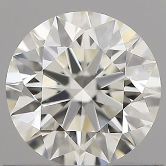 0.7 Carat Round H VS1 EX IGI Natural Diamond