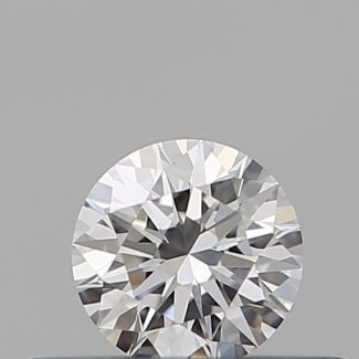 0.24 Carat Round D IF EX GIA Natural Diamond